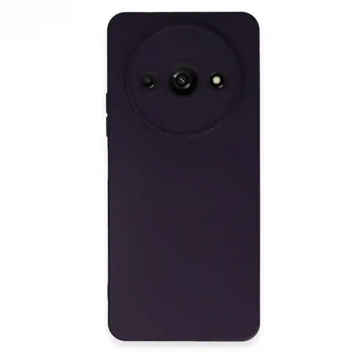 Xiaomi Redmi A3 4g Kılıf Nano İçi Kadife Silikon - Mor