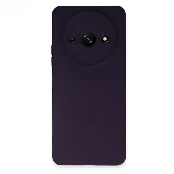 Xiaomi Redmi A3 4g Kılıf Nano İçi Kadife Silikon - Mor