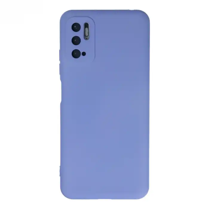 Xiaomi Redmi Note 10 5g Kılıf Nano İçi Kadife Silikon - Lila