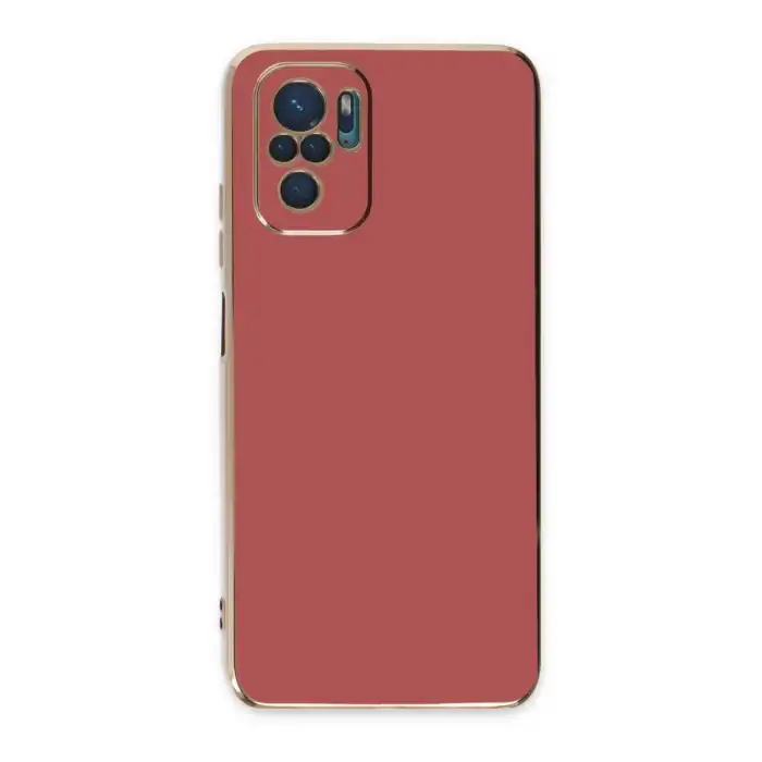 Xiaomi Redmi Note 10 Kılıf Volet Silikon - Kırmızı