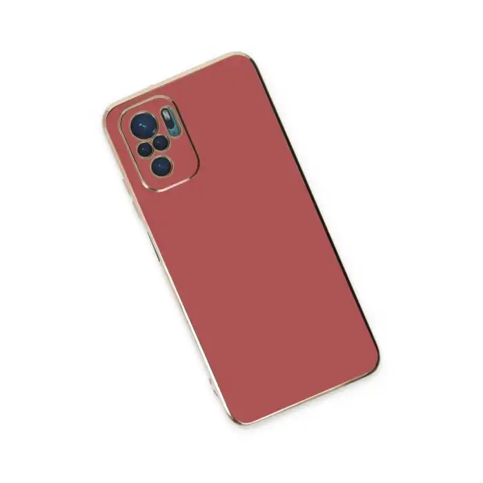 Xiaomi Redmi Note 10 Kılıf Volet Silikon - Kırmızı