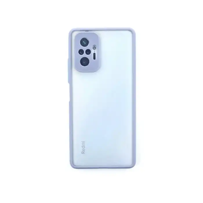 Xiaomi Redmi Note 10 Pro Kılıf Montreal Silikon Kapak - Gri