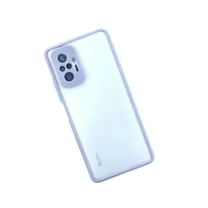 Xiaomi Redmi Note 10 Pro Kılıf Montreal Silikon Kapak - Gri