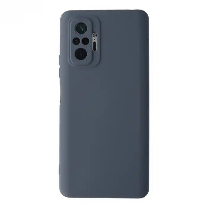 Xiaomi Redmi Note 10 Pro Kılıf Nano İçi Kadife Silikon - Gri