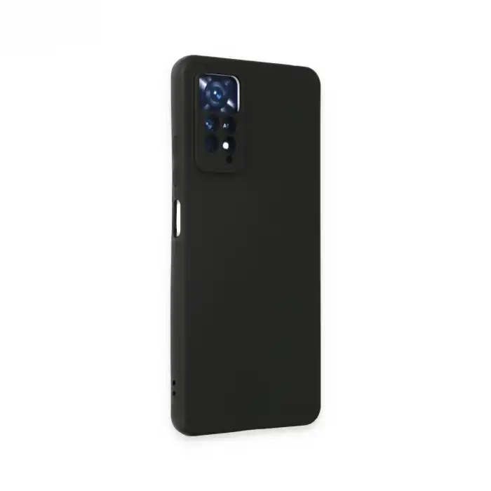 Xiaomi Redmi Note 11 Kılıf First Silikon - Siyah