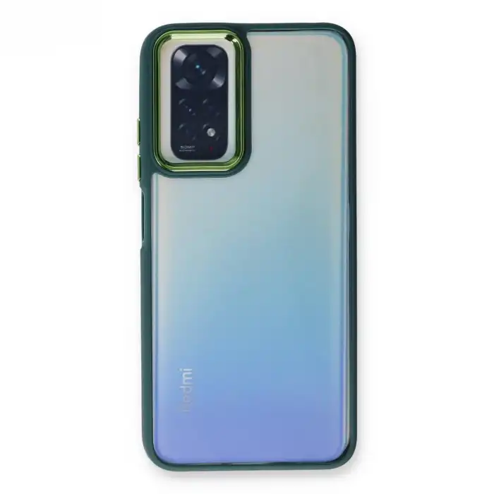 Xiaomi Redmi Note 11 Pro Kılıf Dora Kapak - Haki Yeşil
