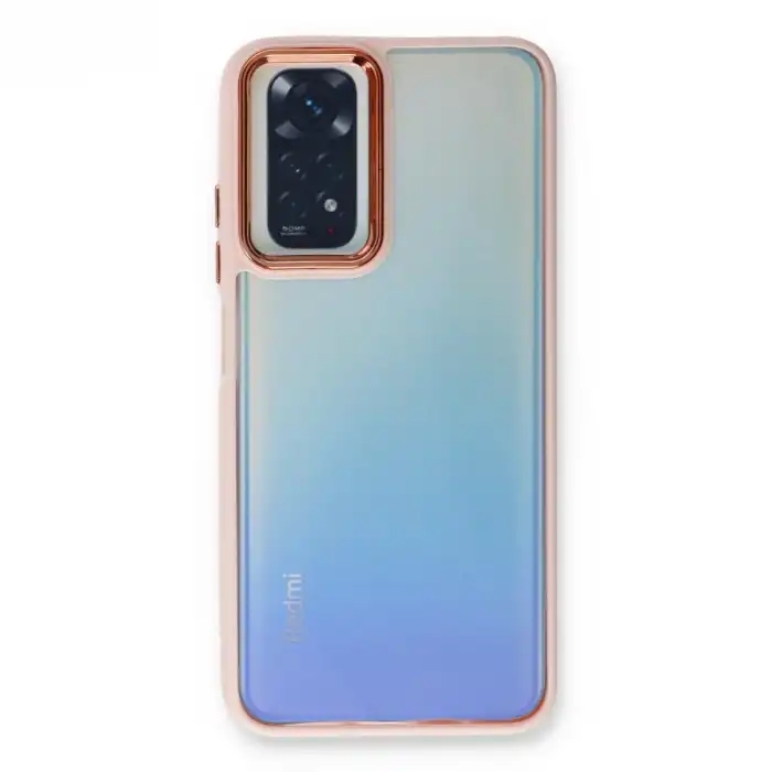 Xiaomi Redmi Note 11 Pro Kılıf Dora Kapak - Pudra