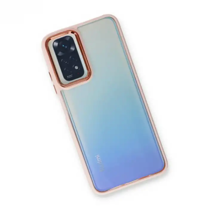 Xiaomi Redmi Note 11 Pro Kılıf Dora Kapak - Pudra