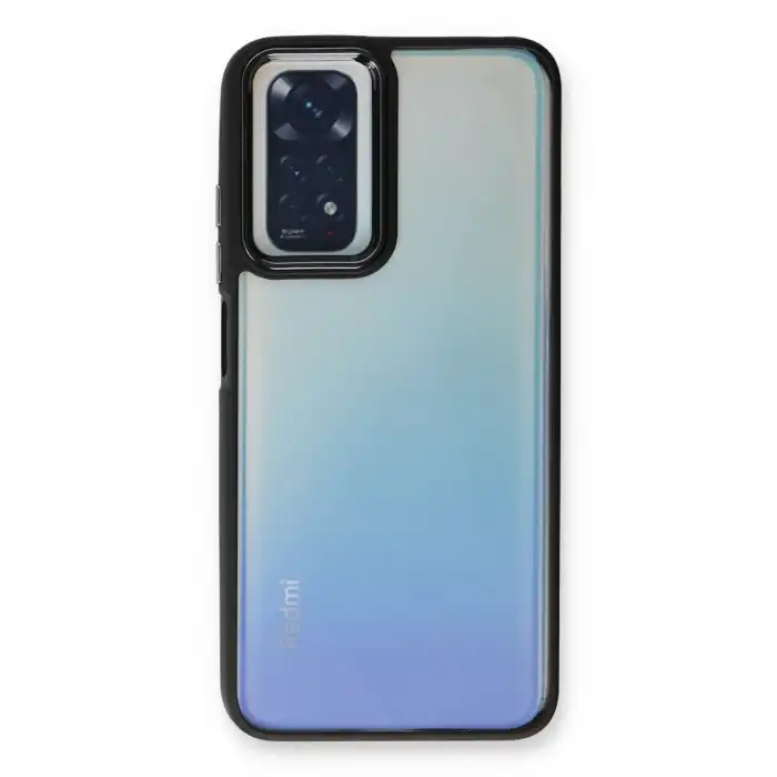 Xiaomi Redmi Note 11 Pro Kılıf Dora Kapak - Siyah