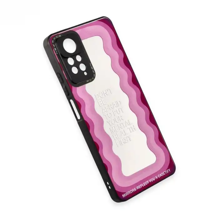 Xiaomi Redmi Note 11 Pro Kılıf Mirror Desenli Kapak - Mirror - 11