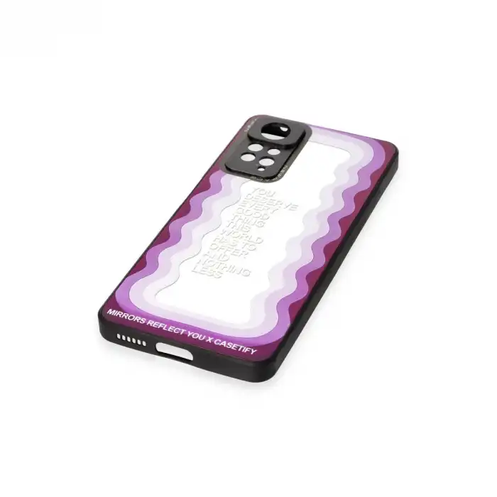 Xiaomi Redmi Note 11 Pro Kılıf Mirror Desenli Kapak - Mirror - 5