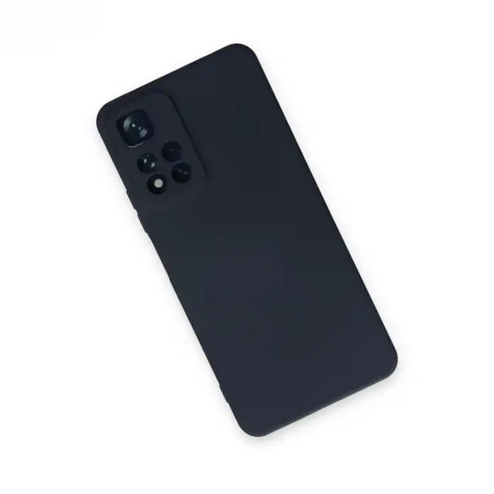 Xiaomi Redmi Note 11 Pro Plus 5g Kılıf Nano İçi Kadife Silikon - Lacivert