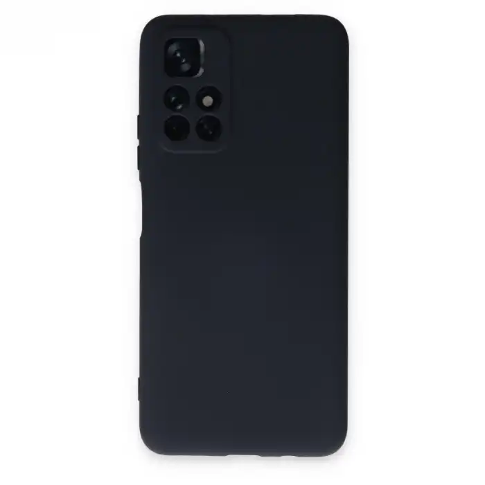 Xiaomi Redmi Note 11t Kılıf Nano İçi Kadife Silikon - Lacivert
