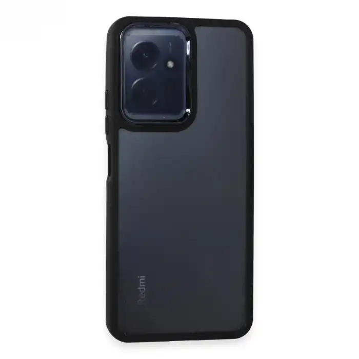 Xiaomi Redmi Note 12 4g Kılıf Dora Kapak - Siyah