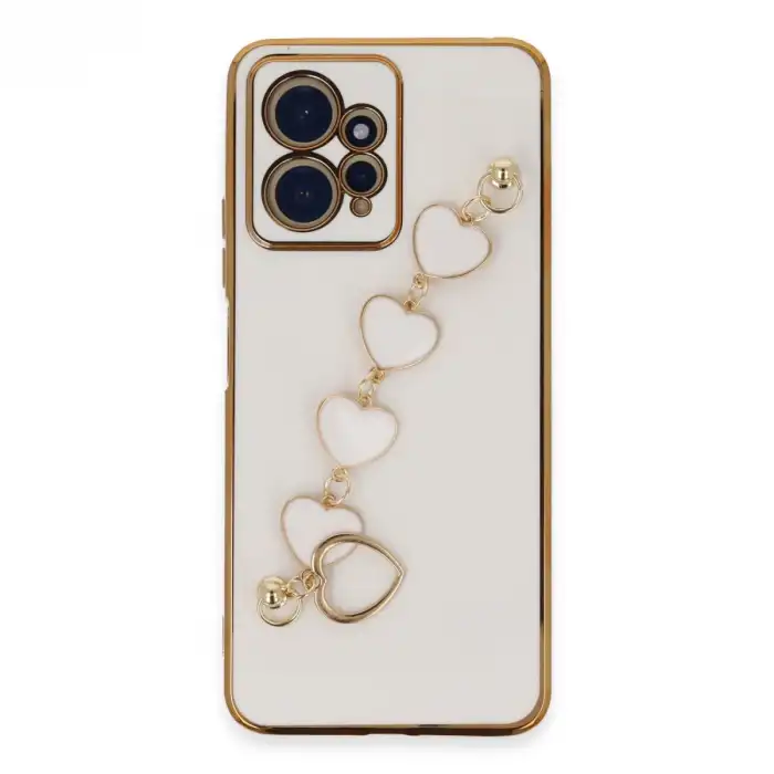 Xiaomi Redmi Note 12 4g Kılıf Esila Silikon - Beyaz