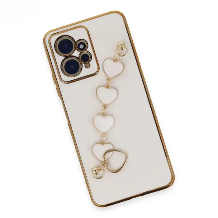 Xiaomi Redmi Note 12 4g Kılıf Esila Silikon - Beyaz