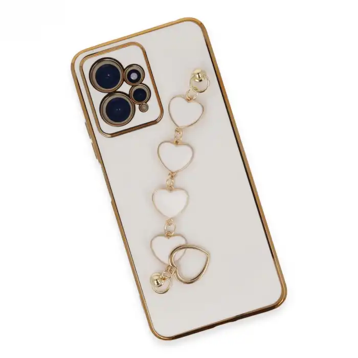 Xiaomi Redmi Note 12 4g Kılıf Esila Silikon - Beyaz