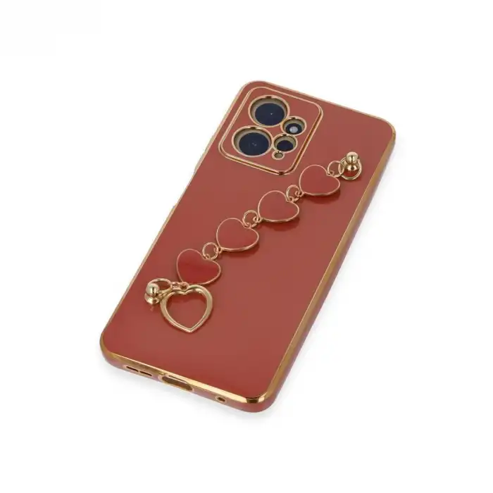 Xiaomi Redmi Note 12 4g Kılıf Esila Silikon - Kırmızı