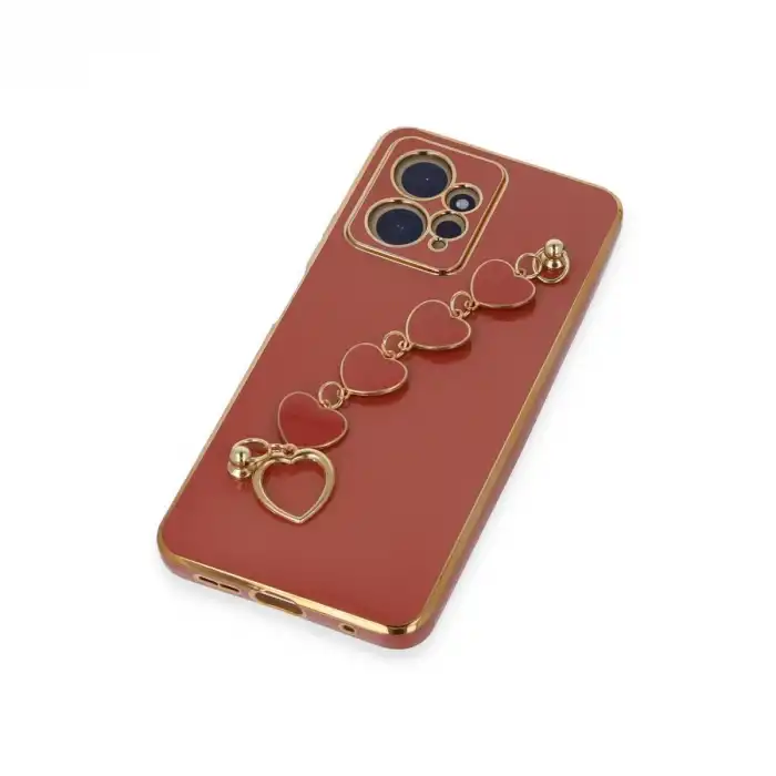 Xiaomi Redmi Note 12 4g Kılıf Esila Silikon - Kırmızı