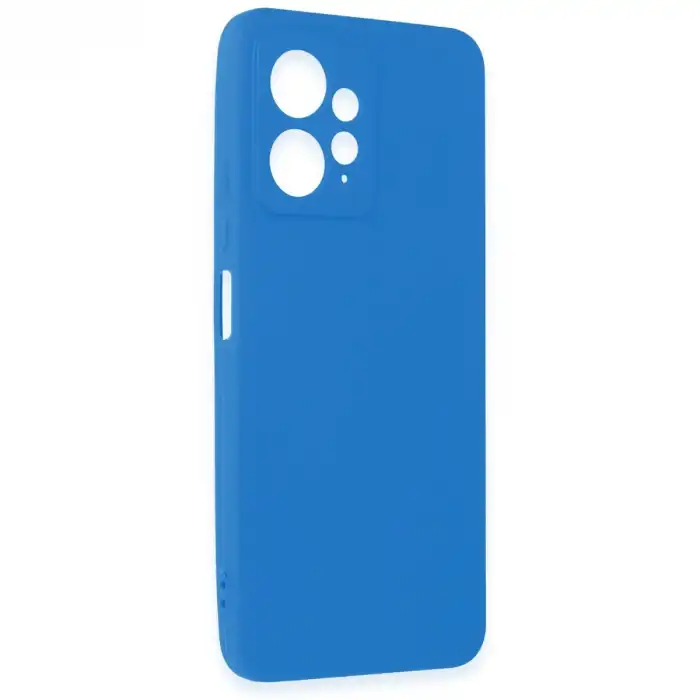 Xiaomi Redmi Note 12 4g Kılıf First Silikon - Mavi