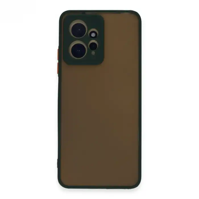 Xiaomi Redmi Note 12 4g Kılıf Montreal Silikon Kapak - Yeşil