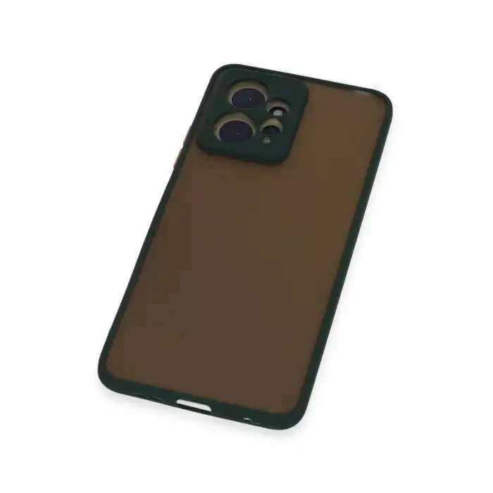 Xiaomi Redmi Note 12 4g Kılıf Montreal Silikon Kapak - Yeşil