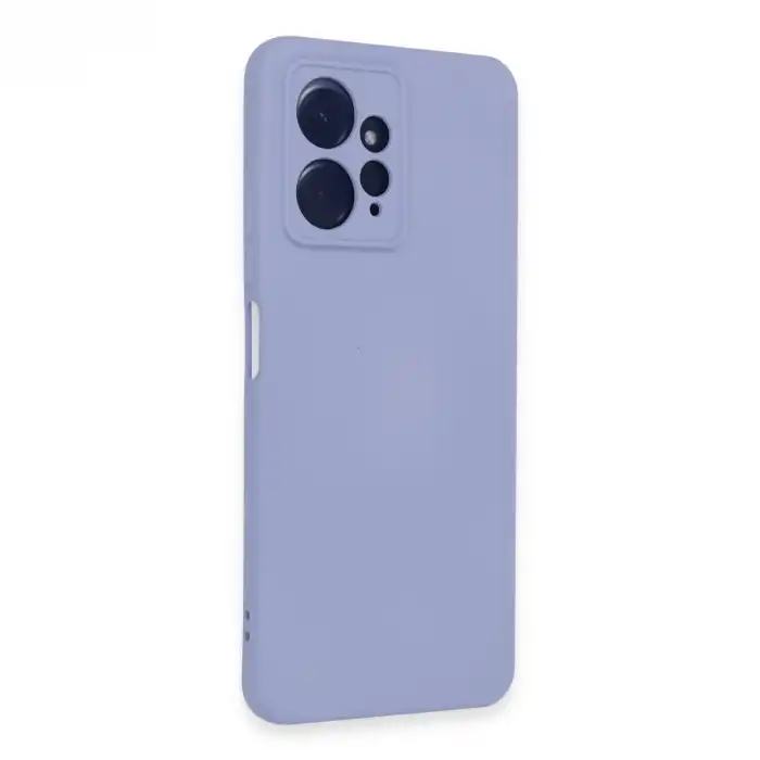 Xiaomi Redmi Note 12 4g Kılıf Nano İçi Kadife Silikon - Lila