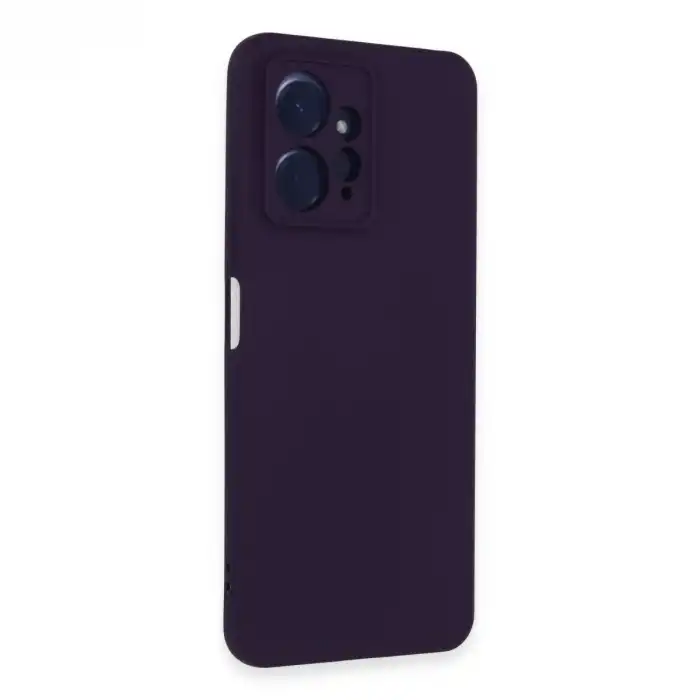 Xiaomi Redmi Note 12 4g Kılıf Nano İçi Kadife Silikon - Mor