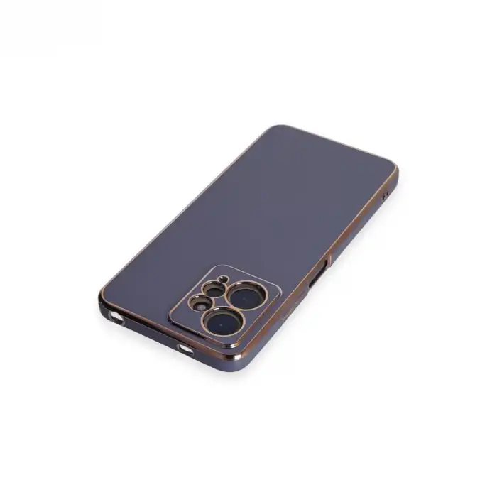 Xiaomi Redmi Note 12 4g Kılıf Volet Silikon - Mavi