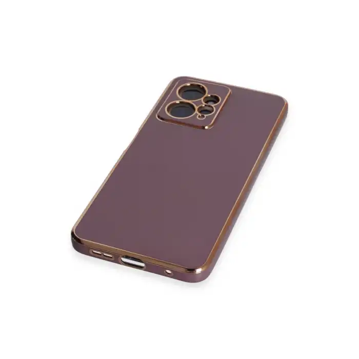 Xiaomi Redmi Note 12 4g Kılıf Volet Silikon - Mor