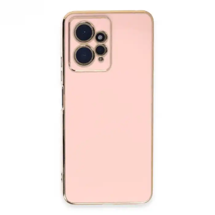 Xiaomi Redmi Note 12 4g Kılıf Volet Silikon - Pembe