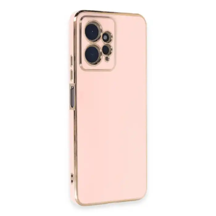 Xiaomi Redmi Note 12 4g Kılıf Volet Silikon - Pembe