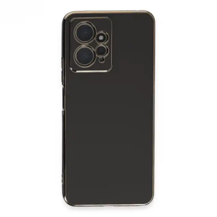 Xiaomi Redmi Note 12 4g Kılıf Volet Silikon - Siyah