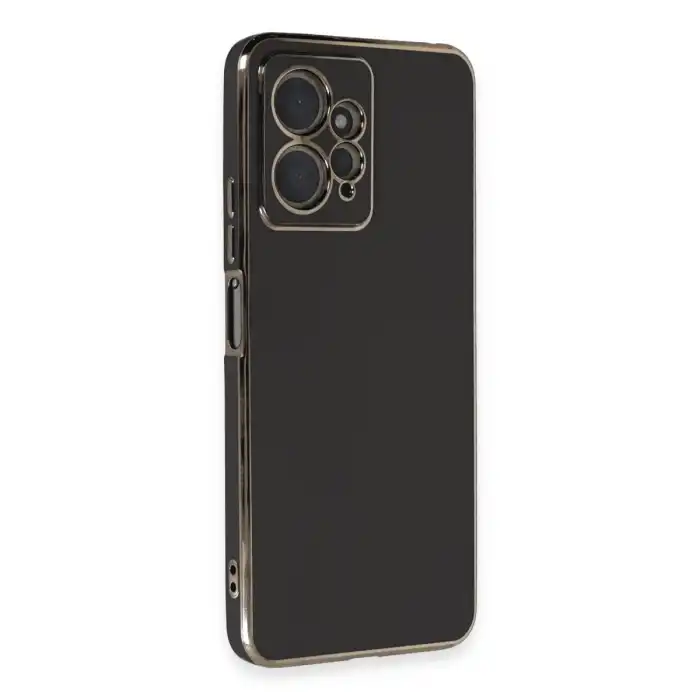 Xiaomi Redmi Note 12 4g Kılıf Volet Silikon - Siyah