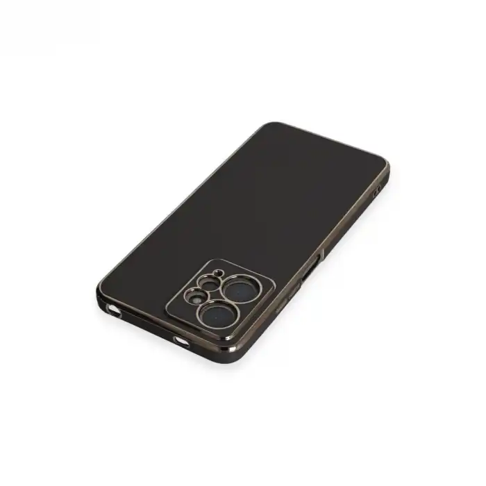 Xiaomi Redmi Note 12 4g Kılıf Volet Silikon - Siyah