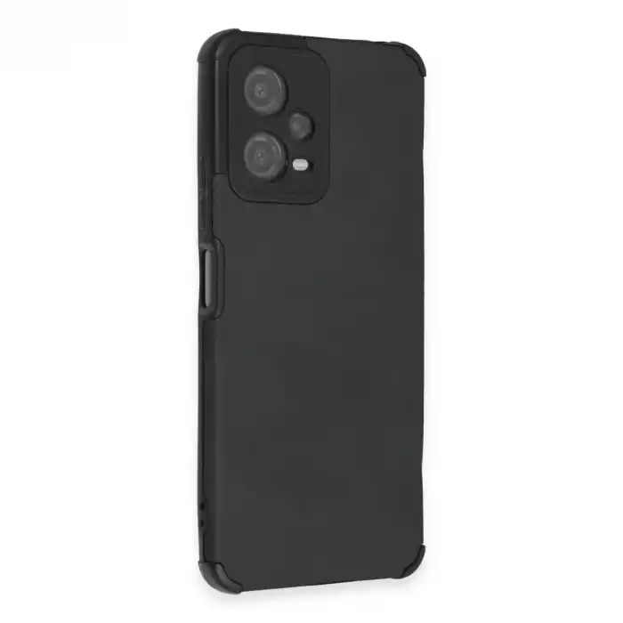 Xiaomi Redmi Note 12 5g Kılıf Loop Deri Silikon - Siyah