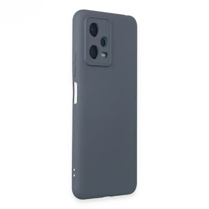 Xiaomi Redmi Note 12 5g Kılıf Nano İçi Kadife Silikon - Gri