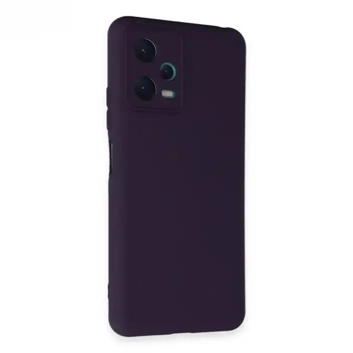 Xiaomi Redmi Note 12 5g Kılıf Nano İçi Kadife Silikon - Mor