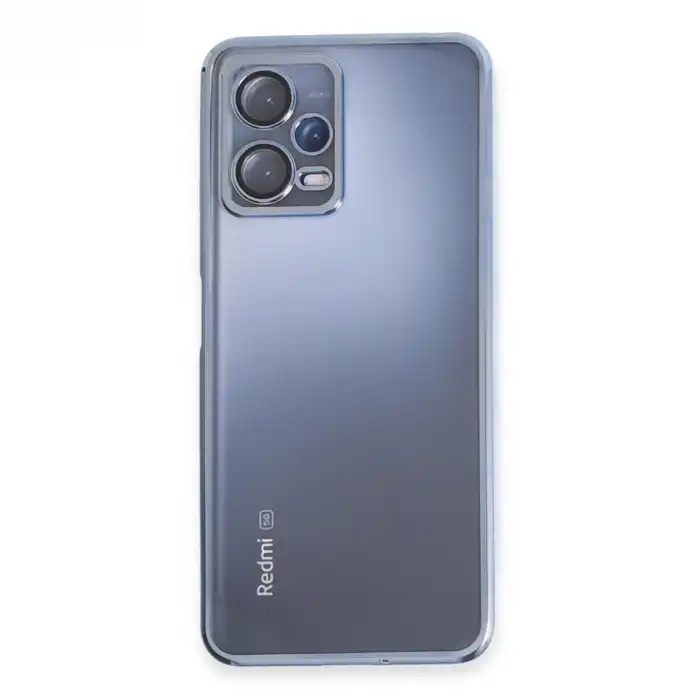 Xiaomi Redmi Note 12 5g Kılıf Razer Lensli Silikon - Açık Mavi