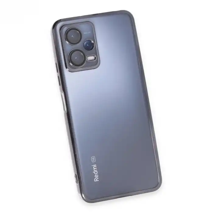 Xiaomi Redmi Note 12 5g Kılıf Razer Lensli Silikon - Siyah