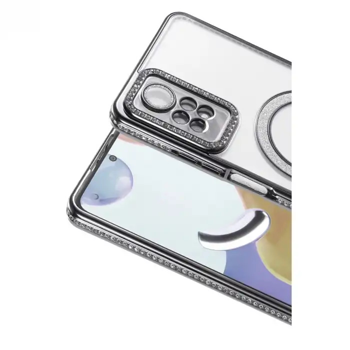 Xiaomi Redmi Note 12 Pro 4g Joke Simli Magneticsafe Kılıf - Siyah