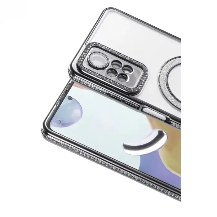 Xiaomi Redmi Note 12 Pro 4g Joke Simli Magneticsafe Kılıf - Siyah