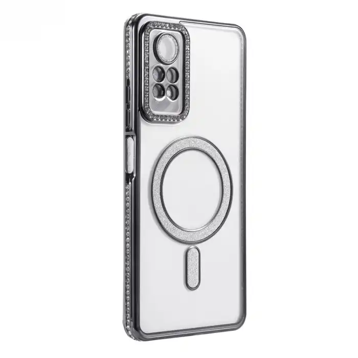 Xiaomi Redmi Note 12 Pro 4g Joke Simli Magneticsafe Kılıf - Siyah