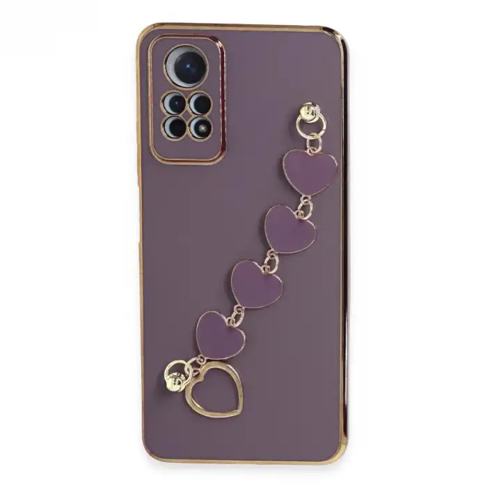 Xiaomi Redmi Note 12 Pro 4g Kılıf Esila Silikon - Mor