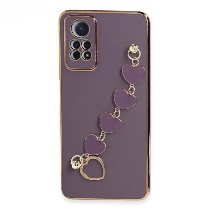 Xiaomi Redmi Note 12 Pro 4g Kılıf Esila Silikon - Mor