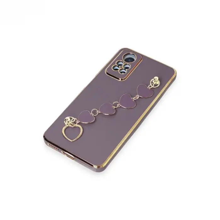 Xiaomi Redmi Note 12 Pro 4g Kılıf Esila Silikon - Mor