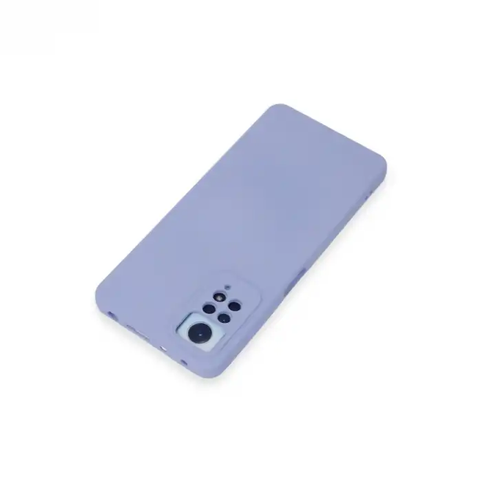Xiaomi Redmi Note 12 Pro 4g Kılıf Nano İçi Kadife Silikon - Lila