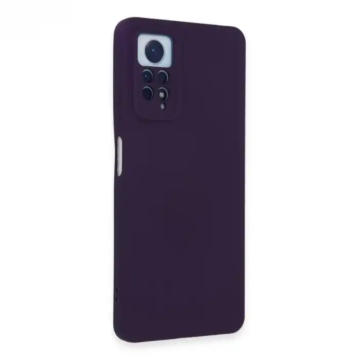 Xiaomi Redmi Note 12 Pro 4g Kılıf Nano İçi Kadife Silikon - Mor