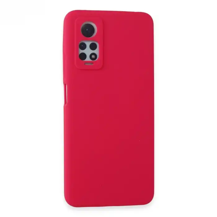 Xiaomi Redmi Note 12 Pro 4g Kılıf Nano İçi Kadife Silikon - Pembe