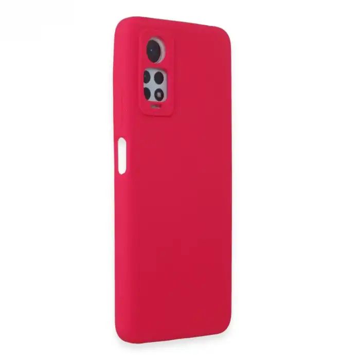 Xiaomi Redmi Note 12 Pro 4g Kılıf Nano İçi Kadife Silikon - Pembe